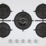 Piano Cottura CANDY a Gas 75 cm Colore Vetro/bianco CVG74WTW