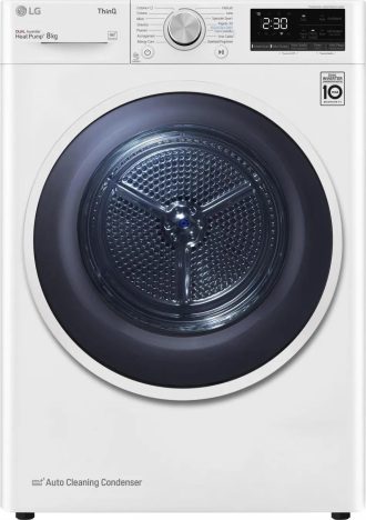 Asciugatrice LG 8 Kg a pompa di calore Classe C Inverter RH80V9AVH