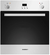Forno Da Incasso ROSIERES 60 Lt a GAS 5 Funzioni Inox/Nero RGGGFC2D