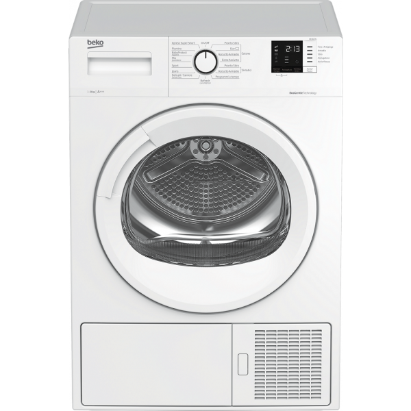 Asciugatrice BEKO 8 Kg Classe E Pompa di calore DRX823N