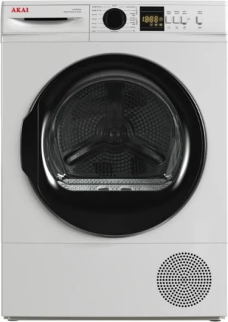 Asciugatrice AKAI 10 KG Classe E a pompa di calore ASC1047EV/T