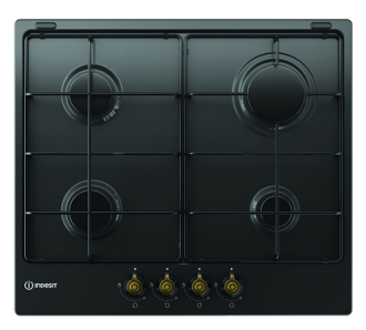 Piano Cottura INDESIT a Gas 60 cm Colore Antracite TH 642/I AN