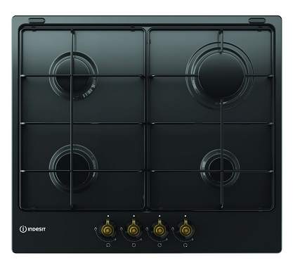 Piano Cottura INDESIT a Gas 60 cm Colore Antracite TH 642/I AN