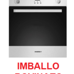 Forno Da Incasso ROSIERES OUT. 60 Lt a GAS 5 Funzioni Inox/Nero RGGGFC2D
