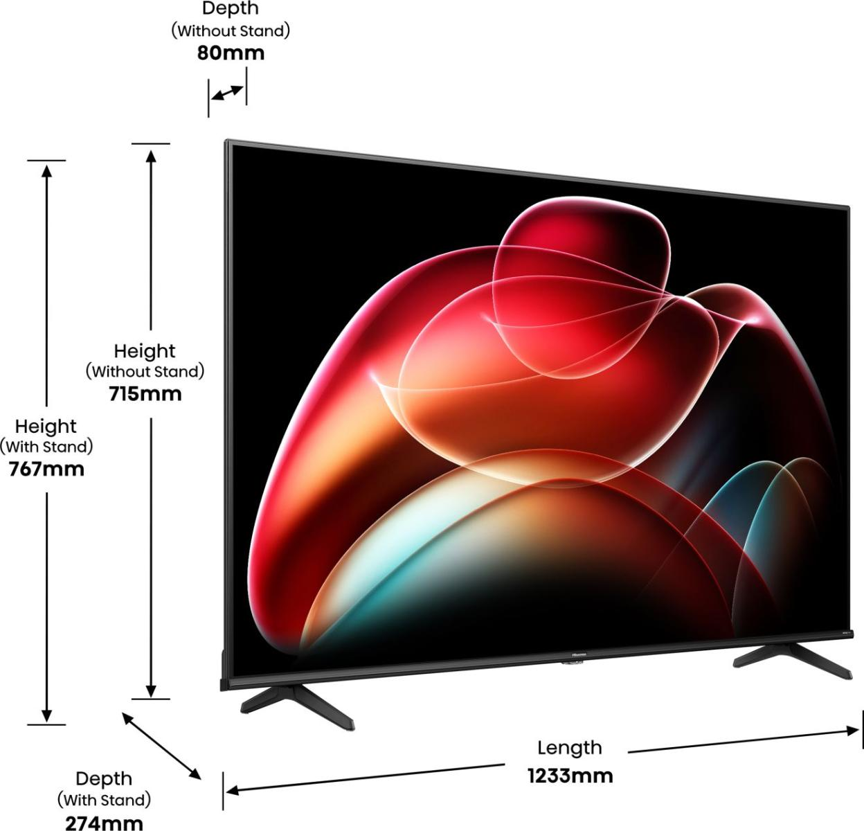 Smart Led Tv Hisense 55" UHD 4K Mod: 55A6K - immagine 6