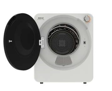 Asciugatrice AKAI 2,5 KG Classe G a condensazione Cod: ASC025B-G - immagine 3