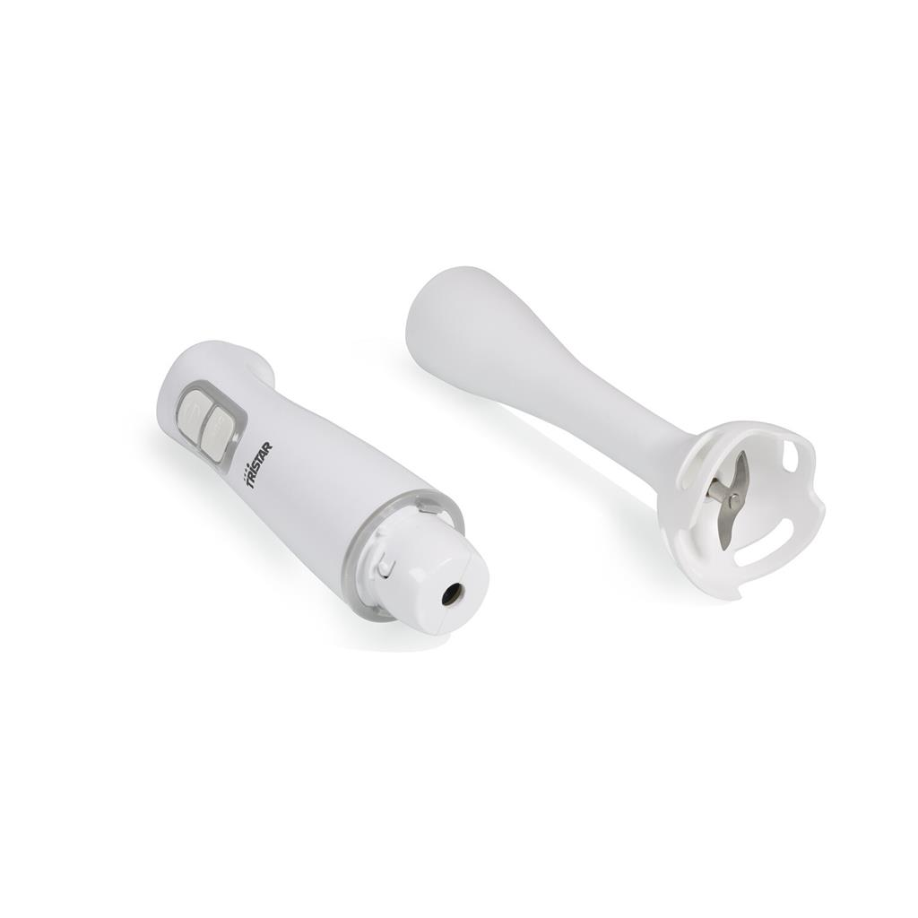 Frullatore a immersione TRISTAR 350 Watt 2 lame colore Bianco MX-4850 - immagine 3