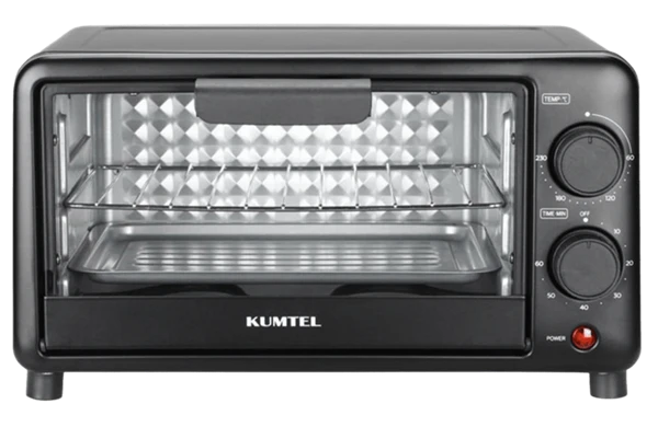 Forno elettrico KUMTEL 800W 10 Litri colore Nero HMFR-10
