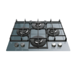 Piano Cottura HOTPOINT 4 Fuochi Gas 60 cm Vetro/ghiaccio TQG 641/HA(ICE)