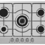 Piano cottura MASTER KITCHEN a gas 75 cm colore Acciaio Inox MKHG 75 E XS L