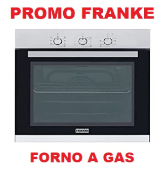 Forno Da Incasso FRANKE 60 Lt a GAS Inox FSA 52 G XS