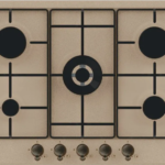 Piano Cottura CANDY a Gas 5 Fuochi 75 cm Colore Avena CHW7AV4WGT