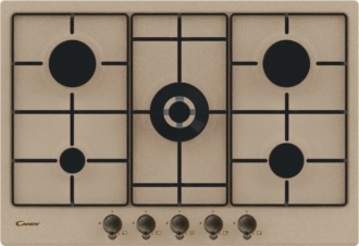 Piano Cottura CANDY a Gas 5 Fuochi 75 cm Colore Avena CHW7AV4WGT