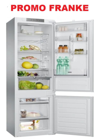 Frigorifero Combinato FRANKE incasso Easy Frost 300 lt D FCB 360 V NE D