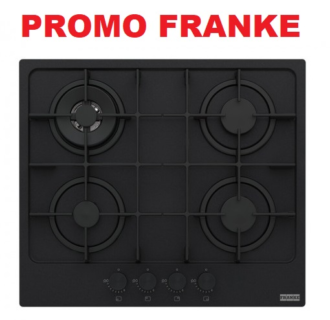 Piano Cottura FRANKE a Gas 4 Fuochi 60 cm Nero FHMA 604 3G DC MB C