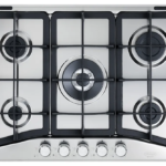 Piano Cottura DE LONGHI a Gas 5 Fuochi 70 cm Colore Inox PFI 57 GH