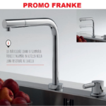 Miscelatore FRANKE monocomando da cucina Cromato cod: ACTIVE LUNA