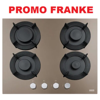 Piano Cottura FRANKE a Gas 4 Fuochi 60 cm Oyster FHMF 604 4G C OY