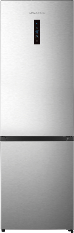 Frigorifero SANGIORGIO combinato Total No frost E 304 Lt Silver SC36NFXDE