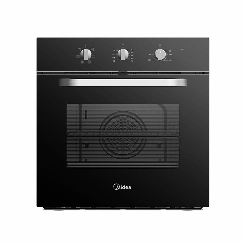 Forno Elettrico MIDEA da Incasso 65 Lt Multifunzione Ventilato Nero MO655BK