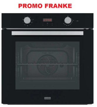 Forno FRANKE da Incasso 71Lt Multifunzione Ventilato Nero FSL 86 H BK