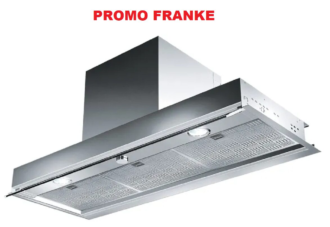 Cappa FRANKE ad incasso Aspirante Larghezza 90 cm colore Inox FST PLUS 908 X