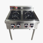 Cucina STAYLUX 4 Fuochi Industriale 75 cm Inox