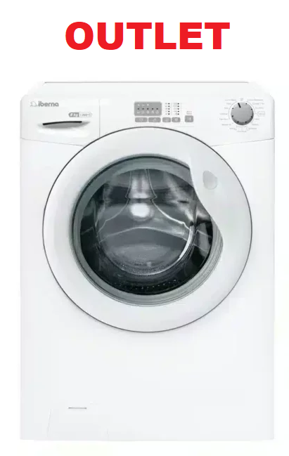 Lavatrice IBERNA 9 Kg carica frontale Classe D 1200 Giri IB129DE-11 OUT.