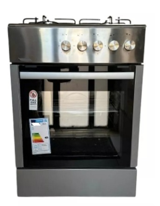 Cucina STAYLUX 4 Fuochi Forno a gas 60×60 LF66GG-40F GREY/INOX