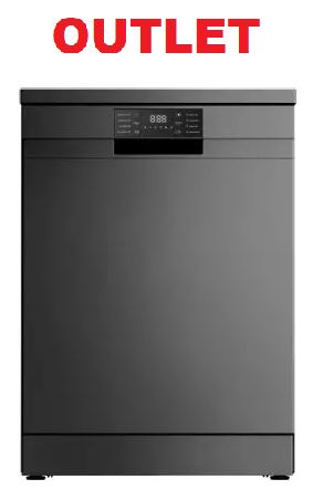 Lavastoviglie AKAI OUT. Libera Installazione Inox Classe E 13 Coperti DISH1325S/SL
