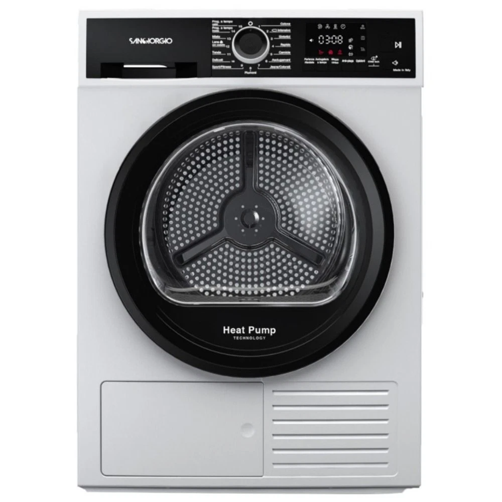 Asciugatrice SanGiorgio Standard 9 Kg Classe C a pompa di calore SDR9-E
