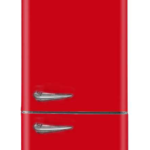 Frigorifero Akai Combinato Vintage Classe E Colore Rosso CLASS301KRD