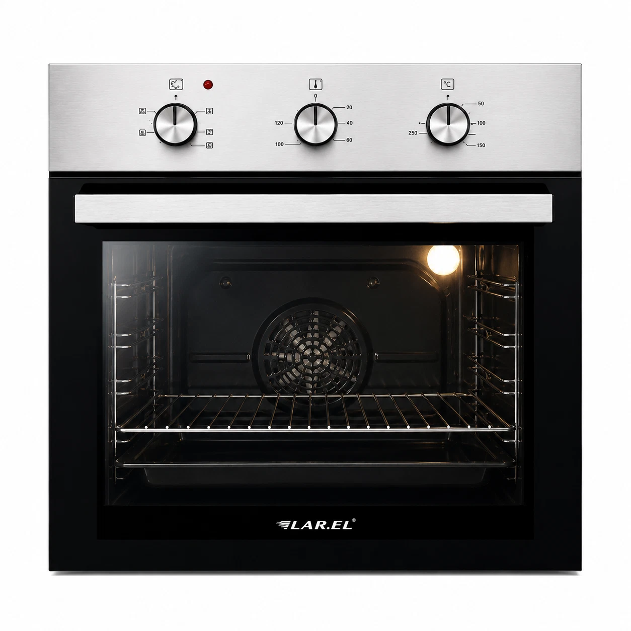 Forno Incasso LAREL 65 Litri 60cm Ventilato Inox L1305I
