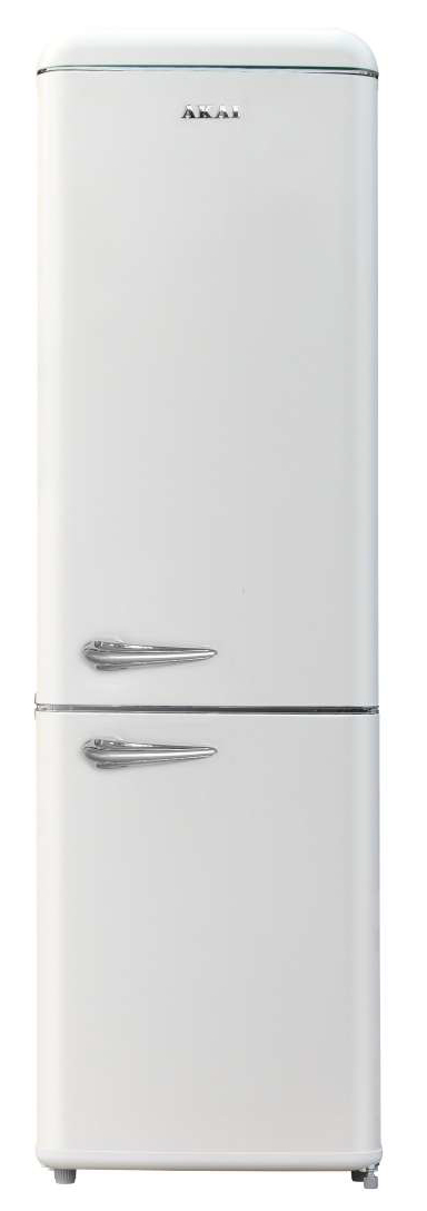 Frigorifero Akai Combinato Vintage Classe E Colore Crema CLASS301KCR