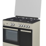 Cucina Staylux 90X60 Forno elettrico 60 porta bombola 696-S50F BLACK/BEIGE OUT.