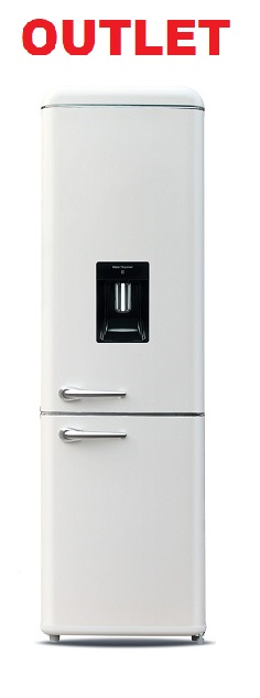 Frigorifero STAYLUX Vintage con Dispenser Classe E BCD-258VX+WDCREMA OUT.