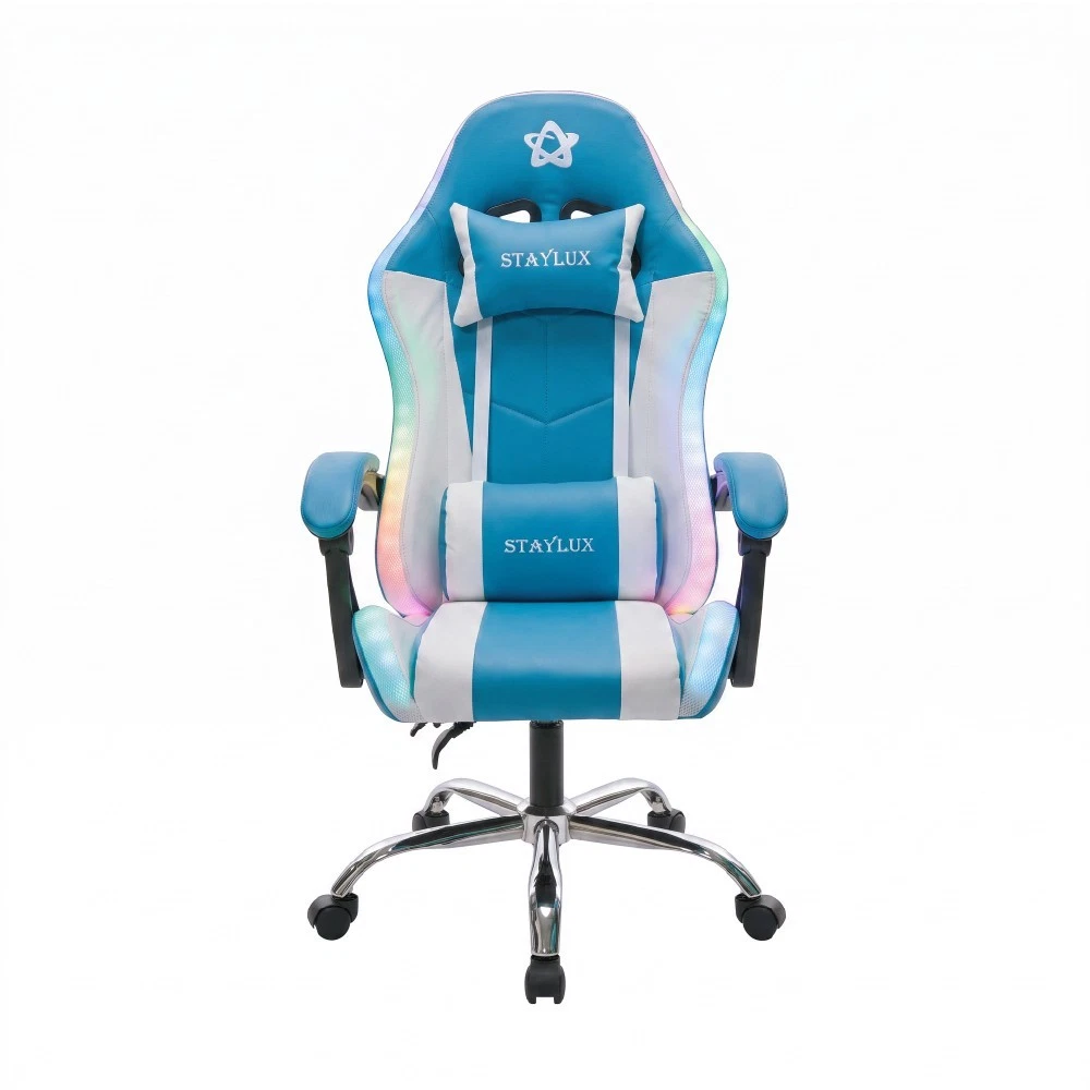 Sedia Gaming STAYLUX colore Azzurro/bianco AZZURRO