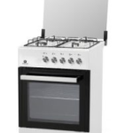 Cucina STAYLUX 4 Fuochi a Gas Forno elettrico 60 cm Bianco LF66GE-40F BIANCO