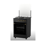 Cucina Staylux 4 Fuochi a Gas Forno elettrico 60x60 LF66GE-40F BLACK/BLACK