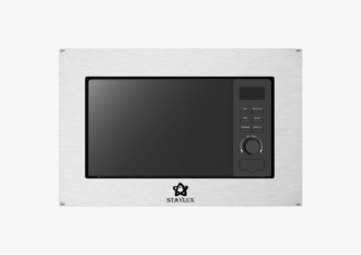 Forno a Microonde STAYLUX da incasso Acciaio Inox/bianco HMB20-02