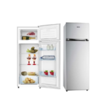 Frigorifero Nikkei Doppia porta Classe F colore Inox KNDP240S
