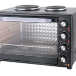 Fornetto Elettrico Kumtel 40 Lt con piastre superiori Colore Nero HLX-13560
