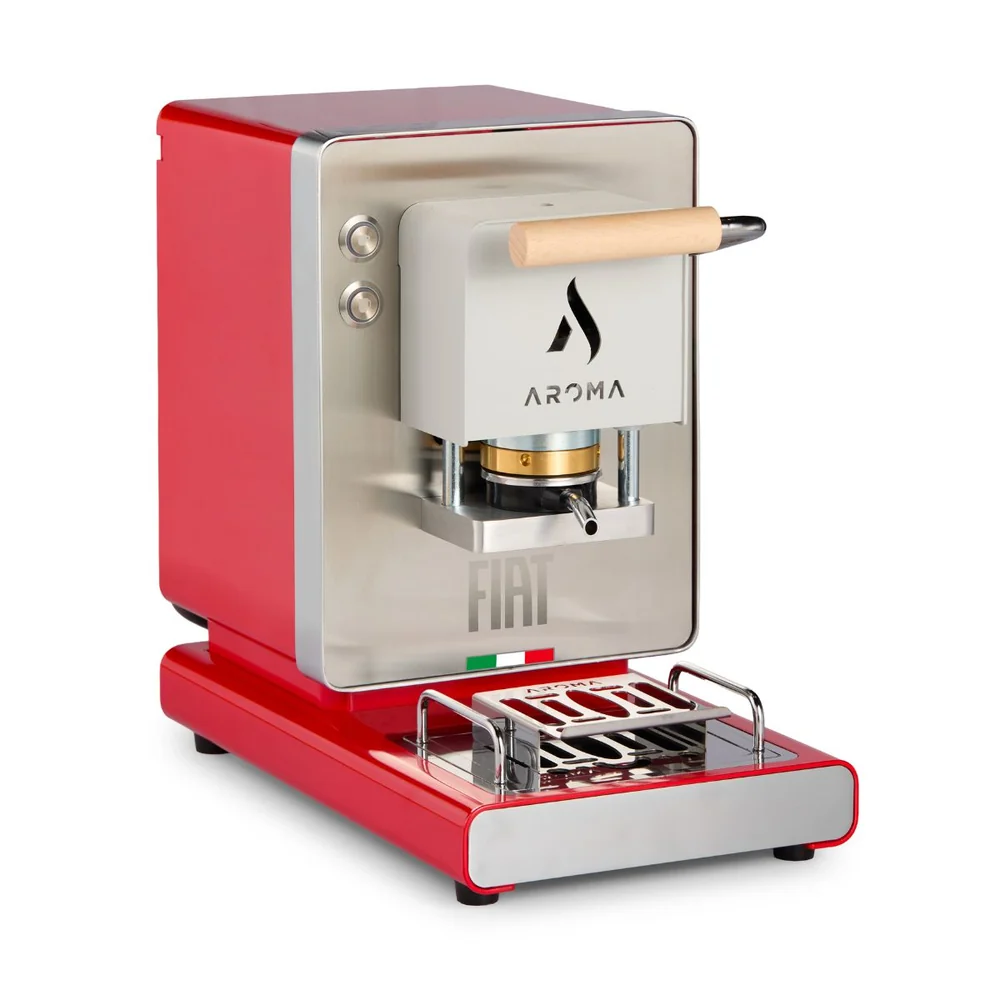 Macchina da Caffè AROMA Iconica a Cialde ESE 44 mm FIAT ROSSO