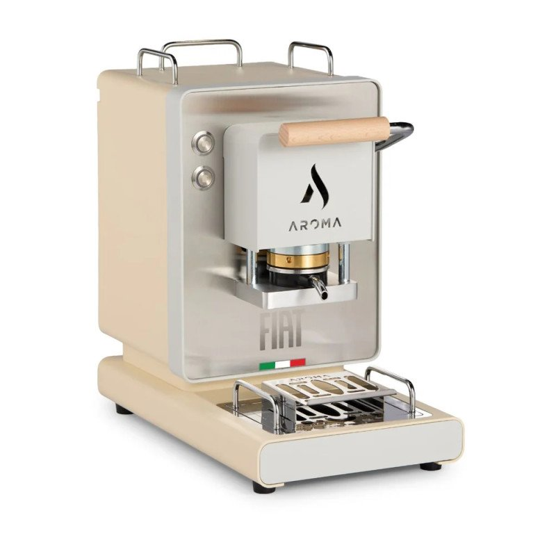 Macchina da Caffè AROMA Iconica a Cialde ESE 44 mm FIAT BEIGE