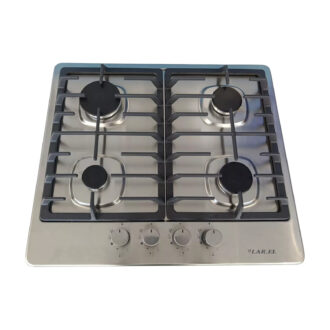 Piano cottura Larel da Incasso a Gas 4 fuochi 60cm Inox/ghisa L848G