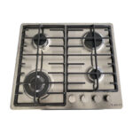Piano cottura Larel da Incasso a Gas 4 fuochi 60cm Inox/ghisa L848GX