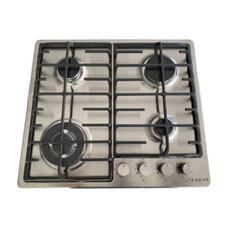 Piano cottura Larel da Incasso a Gas 4 fuochi 60cm Inox/ghisa L848GX