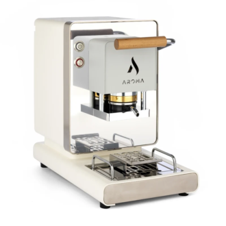 Macchina da Caffè AROMA a Cialde ESE 44 mm ICONICA LUX BIANCO/CROMO