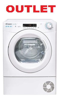 Asciugatrice Candy 10 Kg Classe E Pompa di calore CSOE H10A2DE-S OUT.