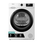 Asciugatrice Hisense 9 Kg Classe D Pompa di calore DHQE900UWDC